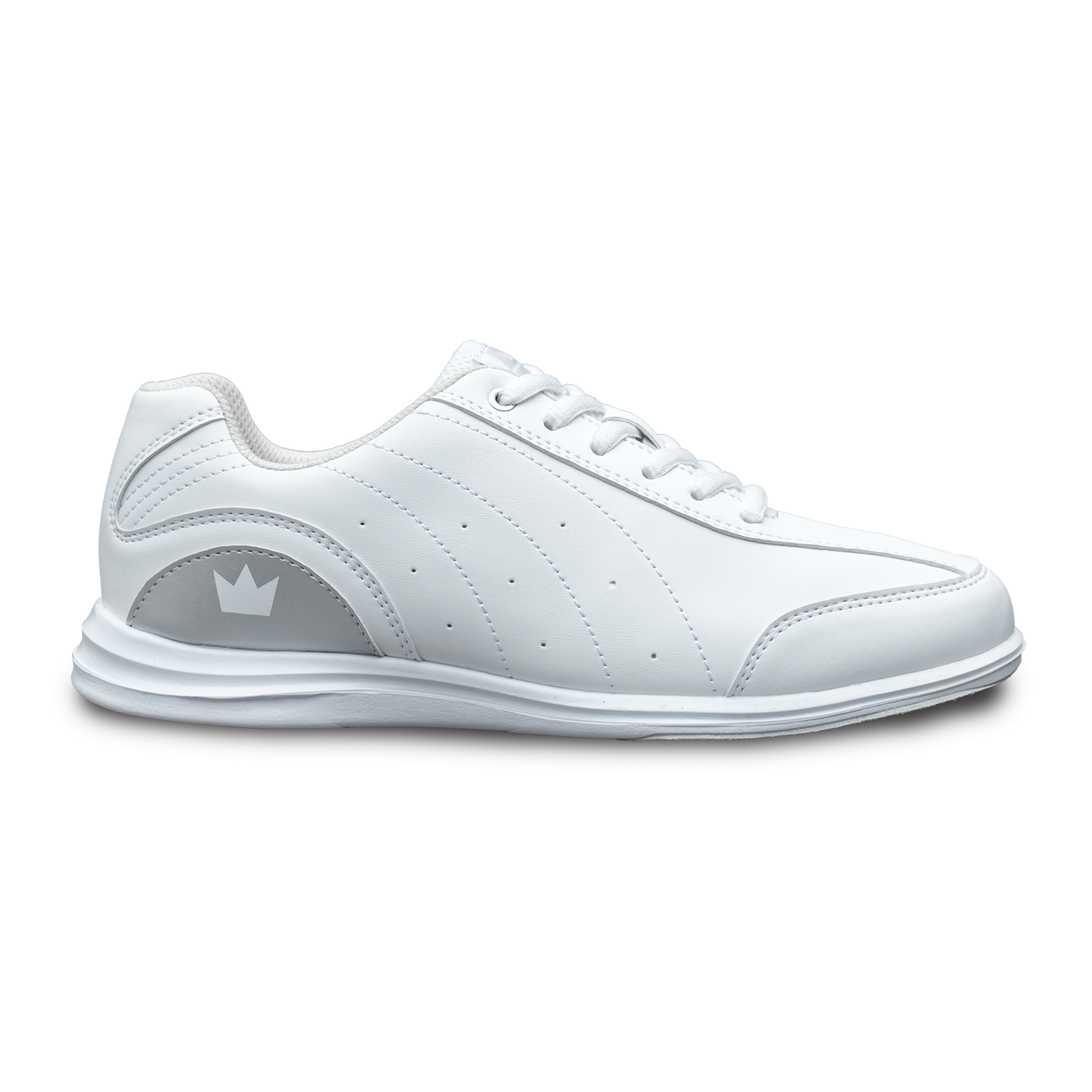 Brunswick Mystic White/Silver Women’s Bowling Shoes