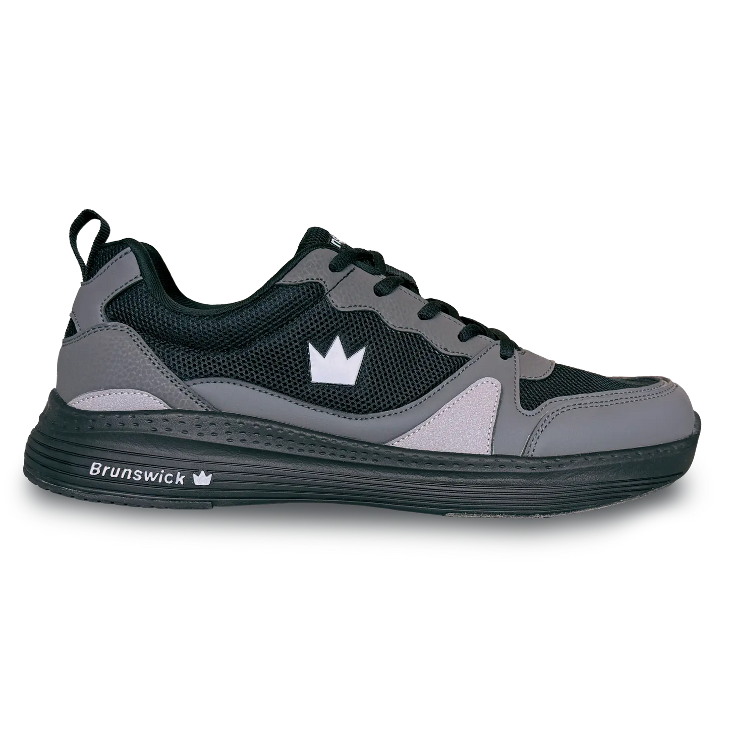 Brunswick Men’s Outback Black Grey Bowling Shoes