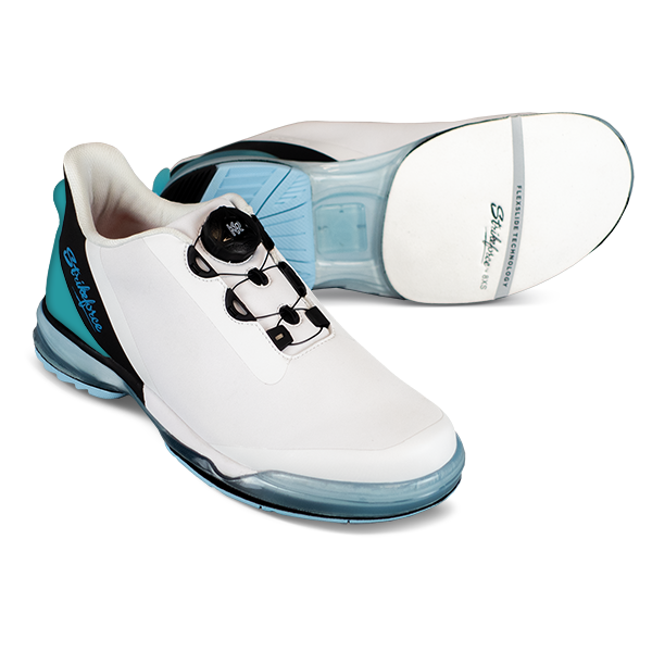 KR TPC Hype Right Handed Bowling Shoes White/Black/Sky