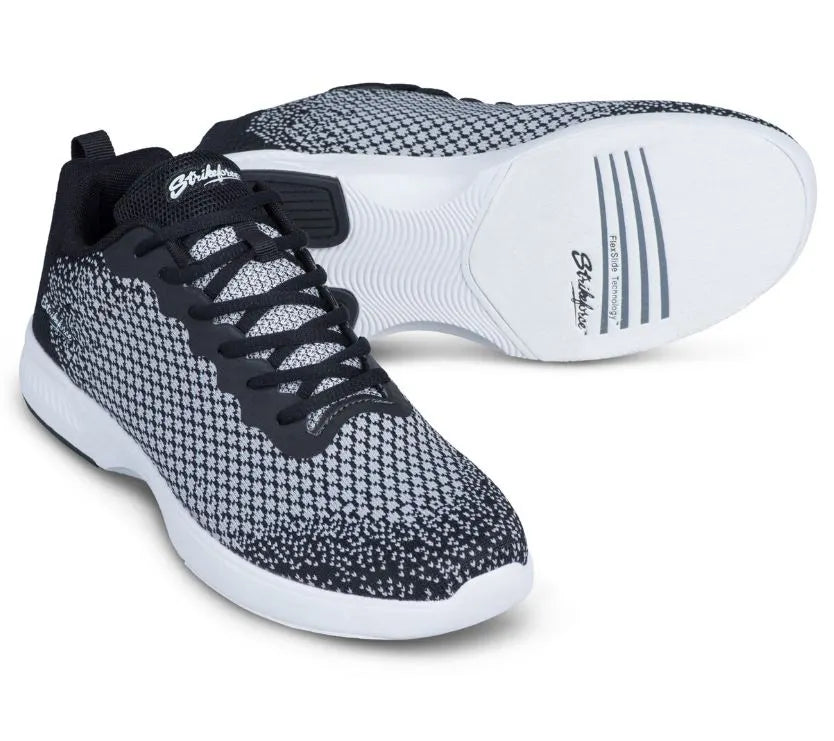 KR Strikeforce Aviator Black Grey Men’s Bowling Shoe