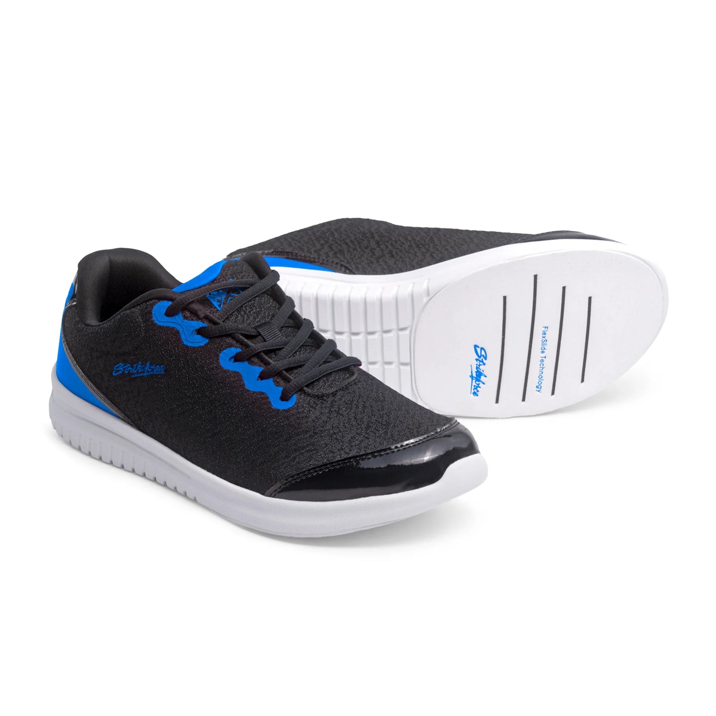 KR Strikeforce Glitz Black Blue Women’s Bowling Shoes