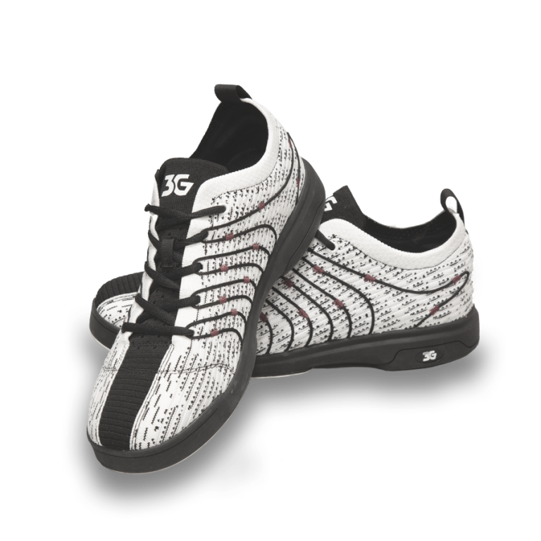 NEW  3G Men’s Ascent White Black Right Hand Bowling Shoes