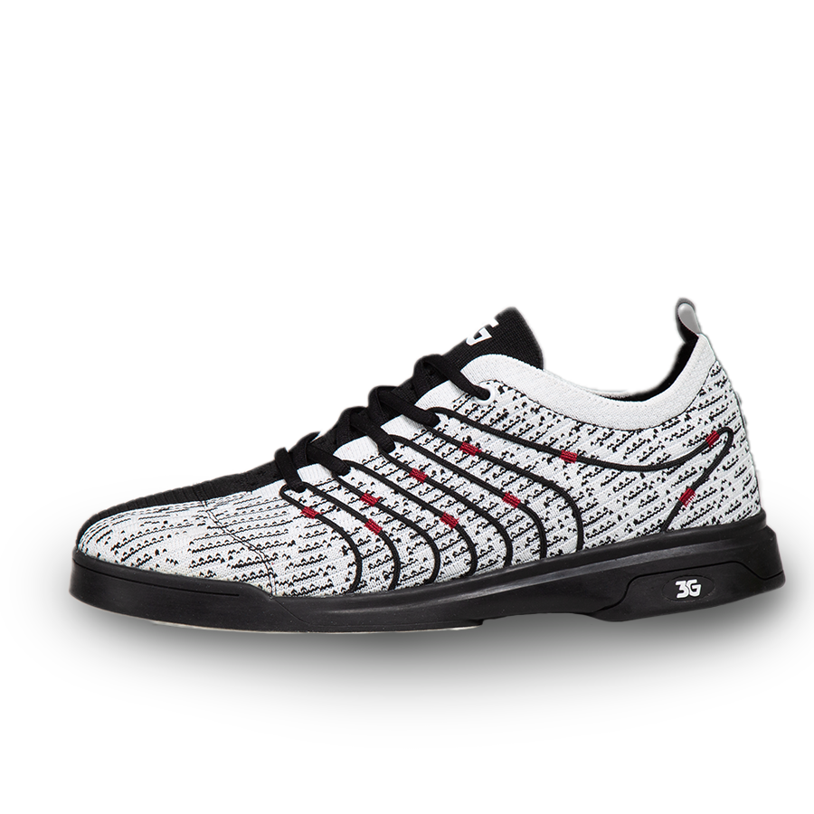 NEW  3G Men’s Ascent White Black Right Hand Bowling Shoes
