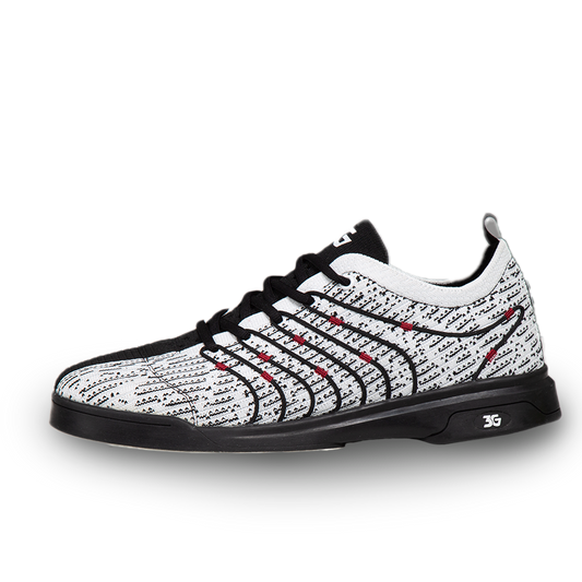 NEW  3G Men’s Ascent White Black Right Hand Bowling Shoes