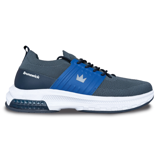 Brunswick Alpha Max Men’s Bowling Shoes Grey/Navy