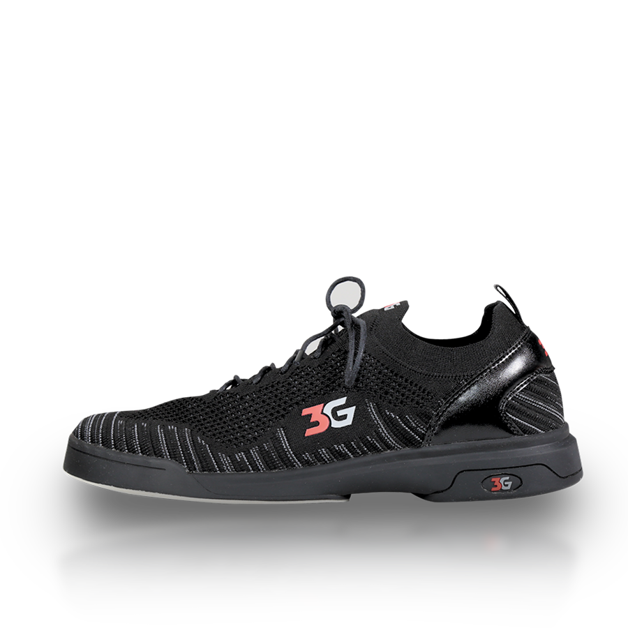 3G Ascent Black Men’s Bowling Shoes Right-Handed