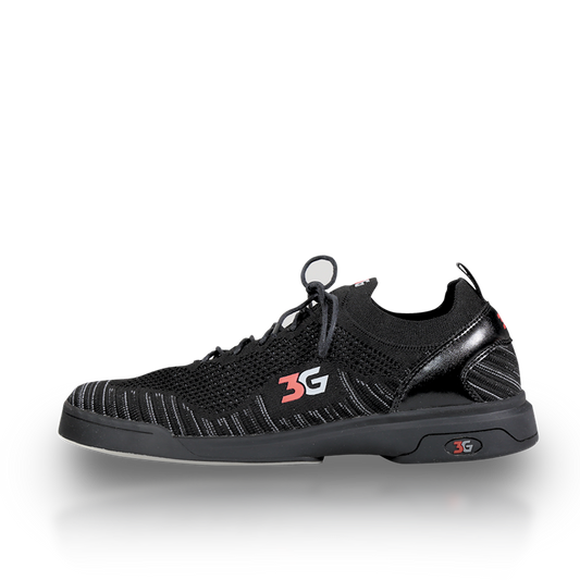 3G Ascent Black Men’s Bowling Shoes Right-Handed