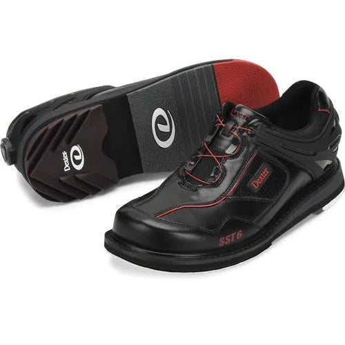 Dexter SST 6 Hybrid BOA Men’s Right Handed Bowling Shoes Black/Red