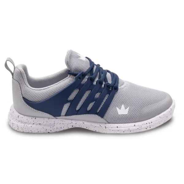 Brunswick Avalanche Grey/Navy Men’s Bowling Shoes