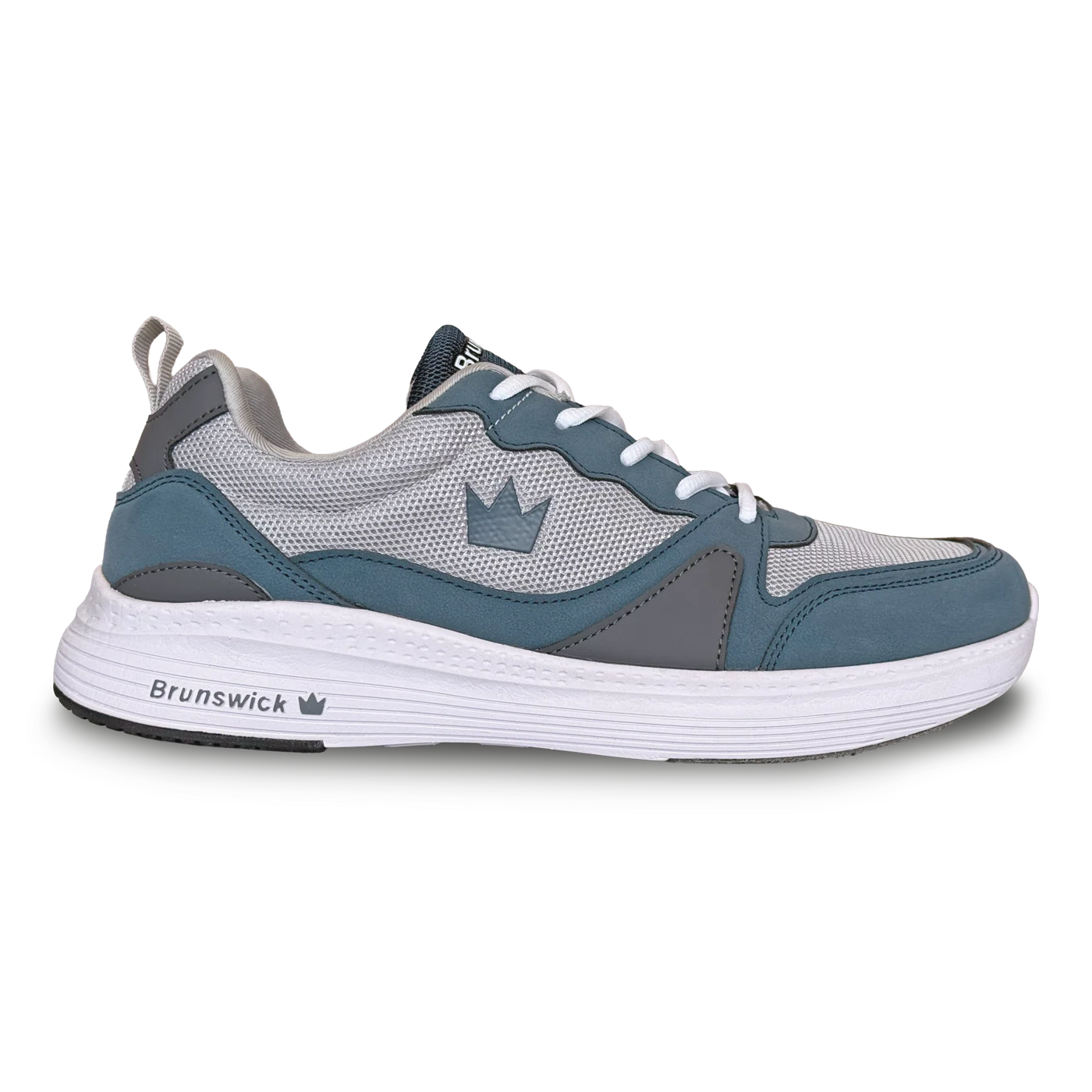 Brunswick Men’s Outback Grey Blue Bowling Shoes