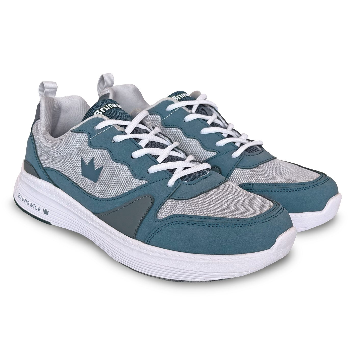 Brunswick Men’s Outback Grey Blue Bowling Shoes