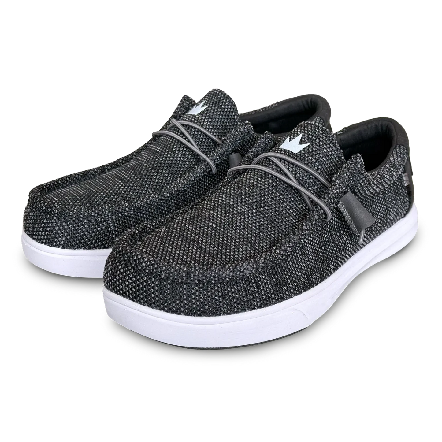 Brunswick Men’s Hero Black Knit Bowling Shoes
