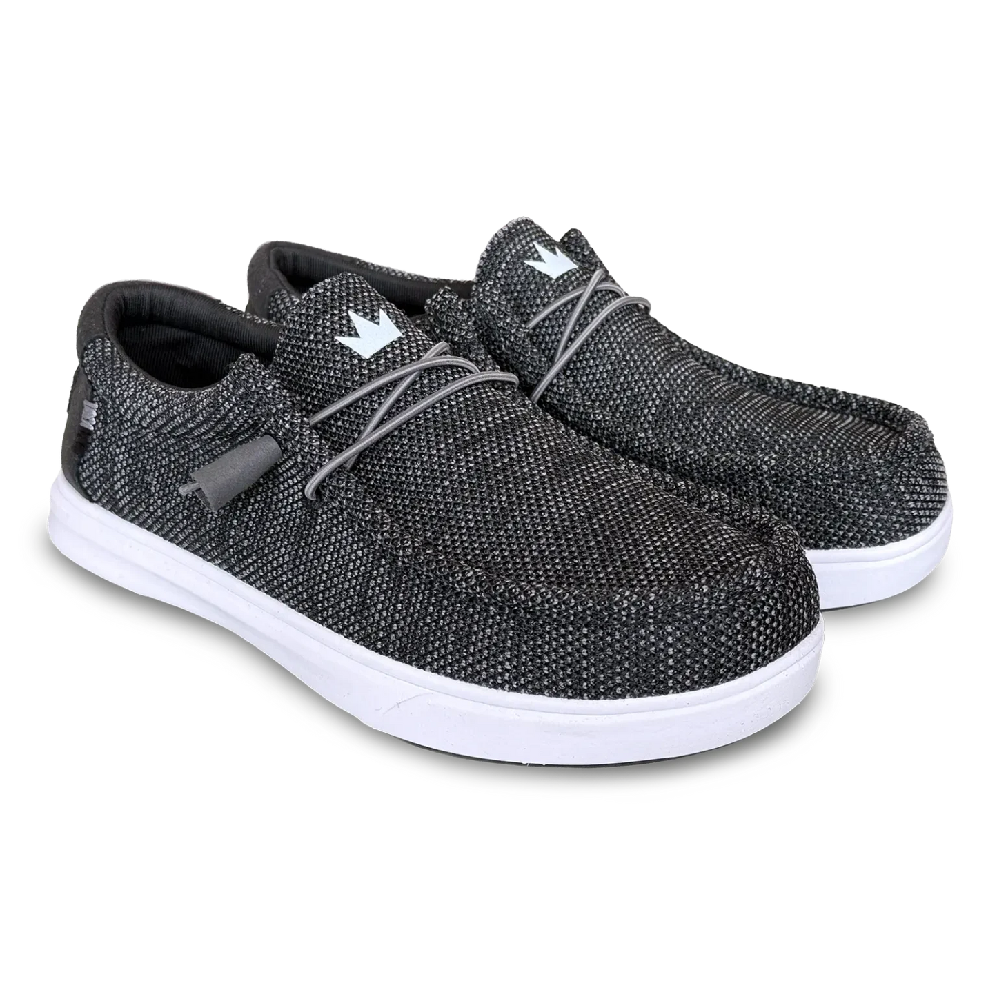 Brunswick Men’s Hero Black Knit Bowling Shoes