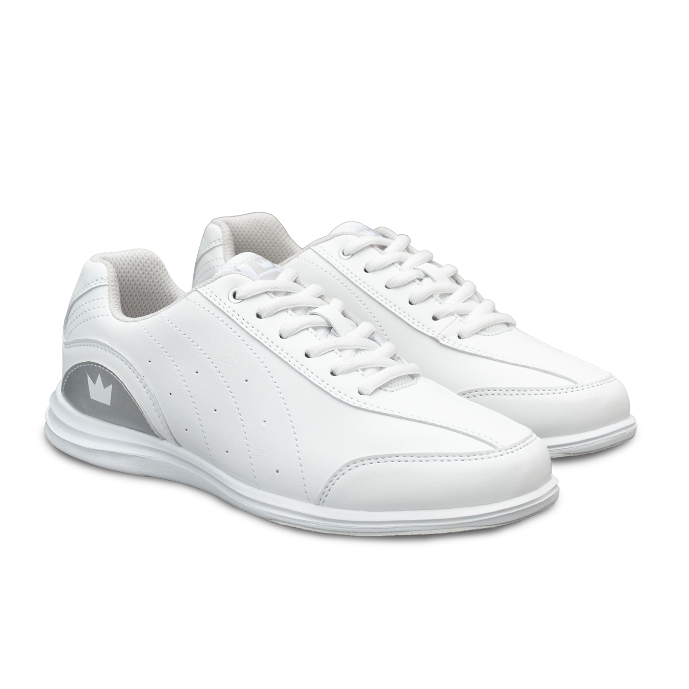 Brunswick Mystic White/Silver Women’s Bowling Shoes