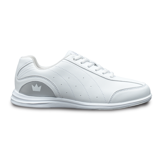 Brunswick Mystic White/Silver Women’s Bowling Shoes