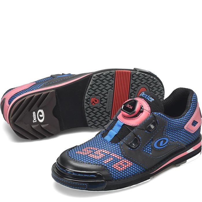 Dexter SST 8 Power Frame BOA Women’s Right Handed Bowling Shoes Black/Blue/Pink
