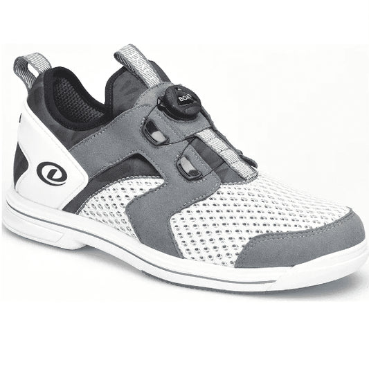Dexter Pro BOA White/Grey Men’s Right Hand Bowling Shoes