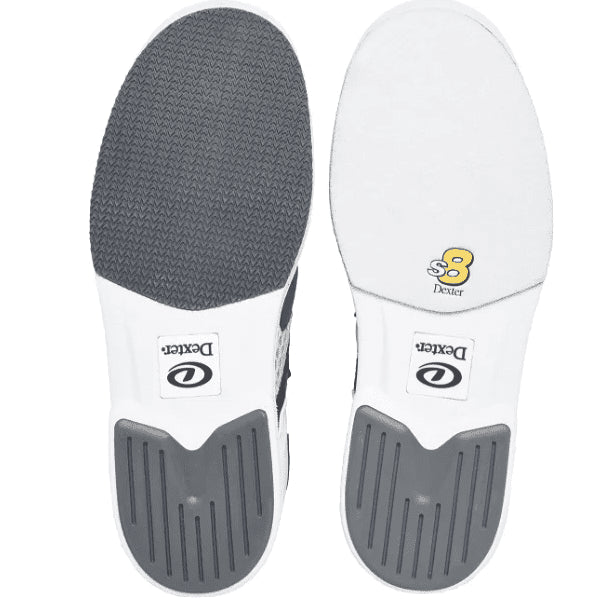 Dexter Pro BOA White/Grey Men’s Right Hand WIDE Bowling Shoes