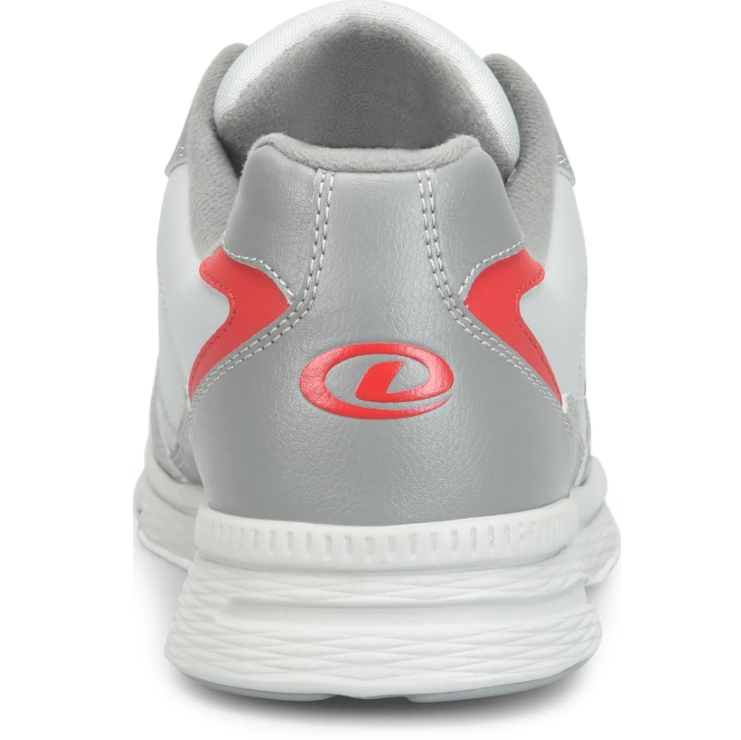 Dexter Mens Ricky V Grey Red Wide Width Bowling Shoes