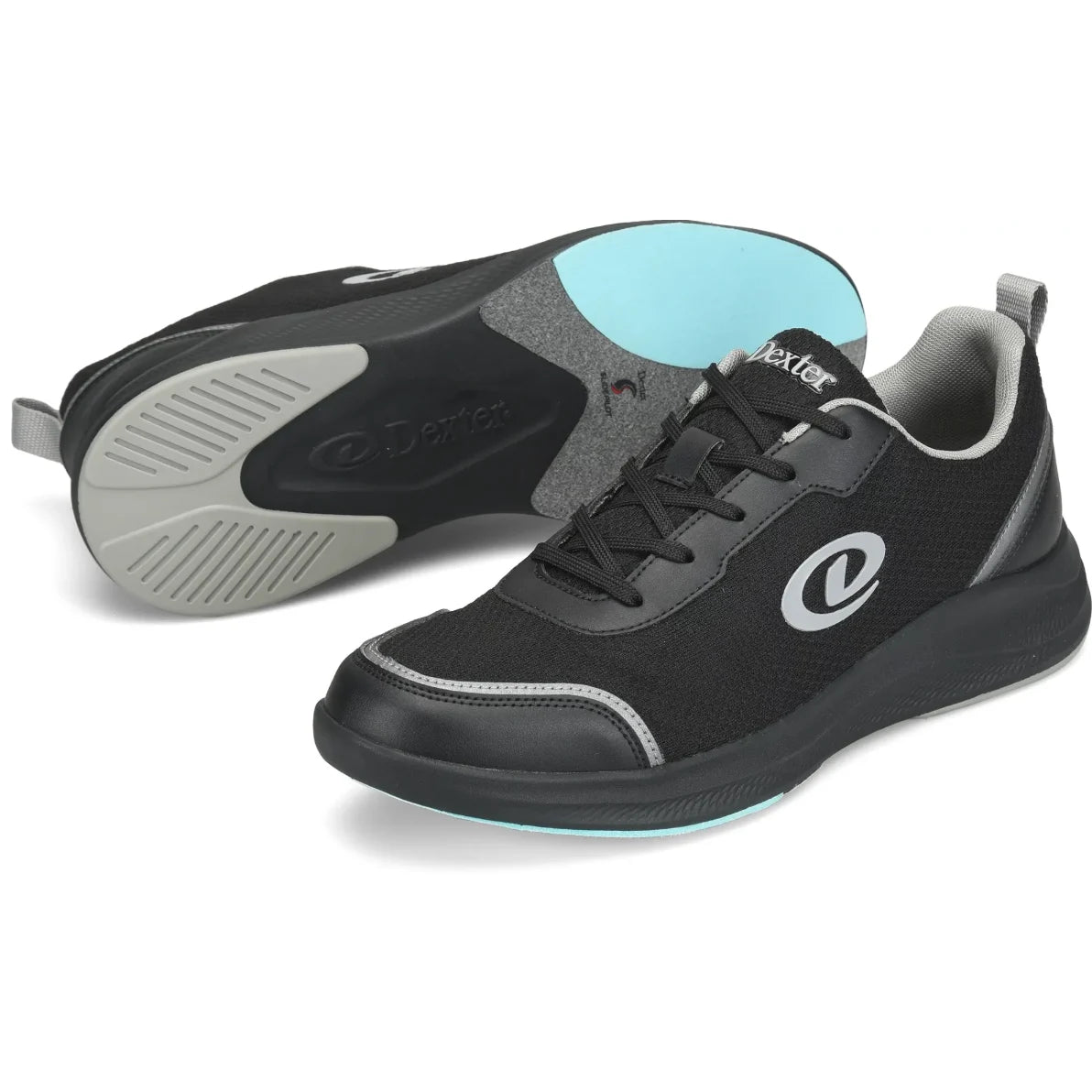 Dexter Pilot Pro Black Grey Bowling Shoes