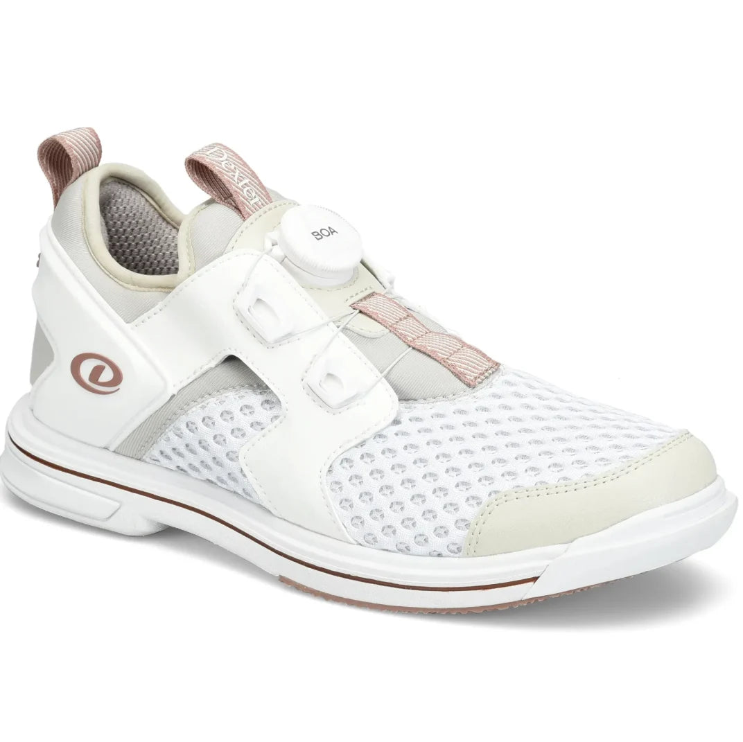 Dexter Women’s Pro BOA Off White Right Hand Bowling Shoes