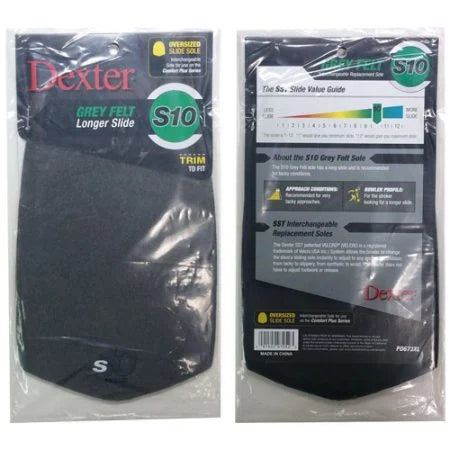 Dexter Oversize Slide Sole S10 Grey Felt SST