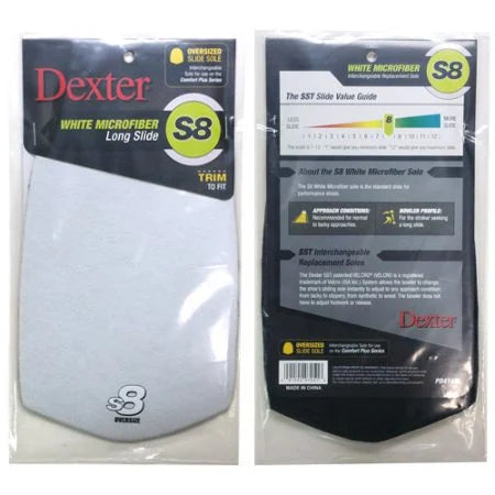 Dexter Oversize Slide Sole S8 White Microfiber