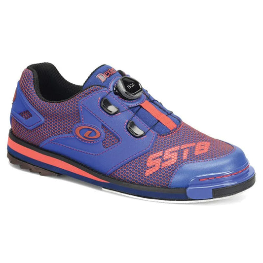Dexter SST 8 BOA Power Frame Bowling Shoes Blue/Red