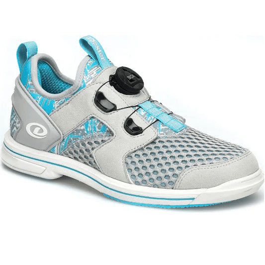 Dexter Pro BOA Light Grey/Blue Women’s Right Handed Bowling Shoes