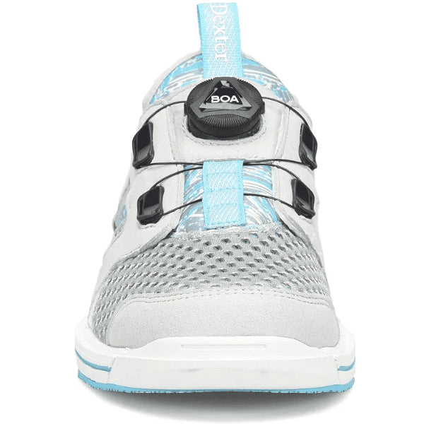 Dexter Pro BOA Light Grey/Blue Women’s Right Handed Bowling Shoes