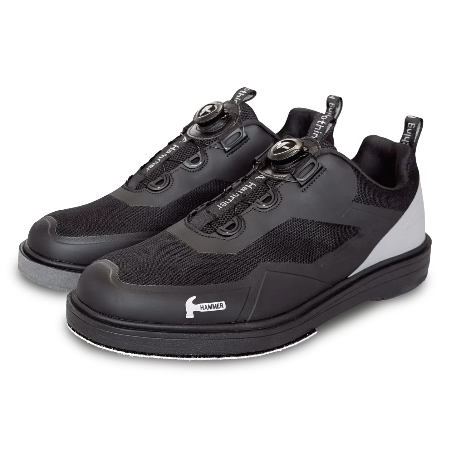 Hammer Vibe Black Grey Right Hand Bowling Shoes