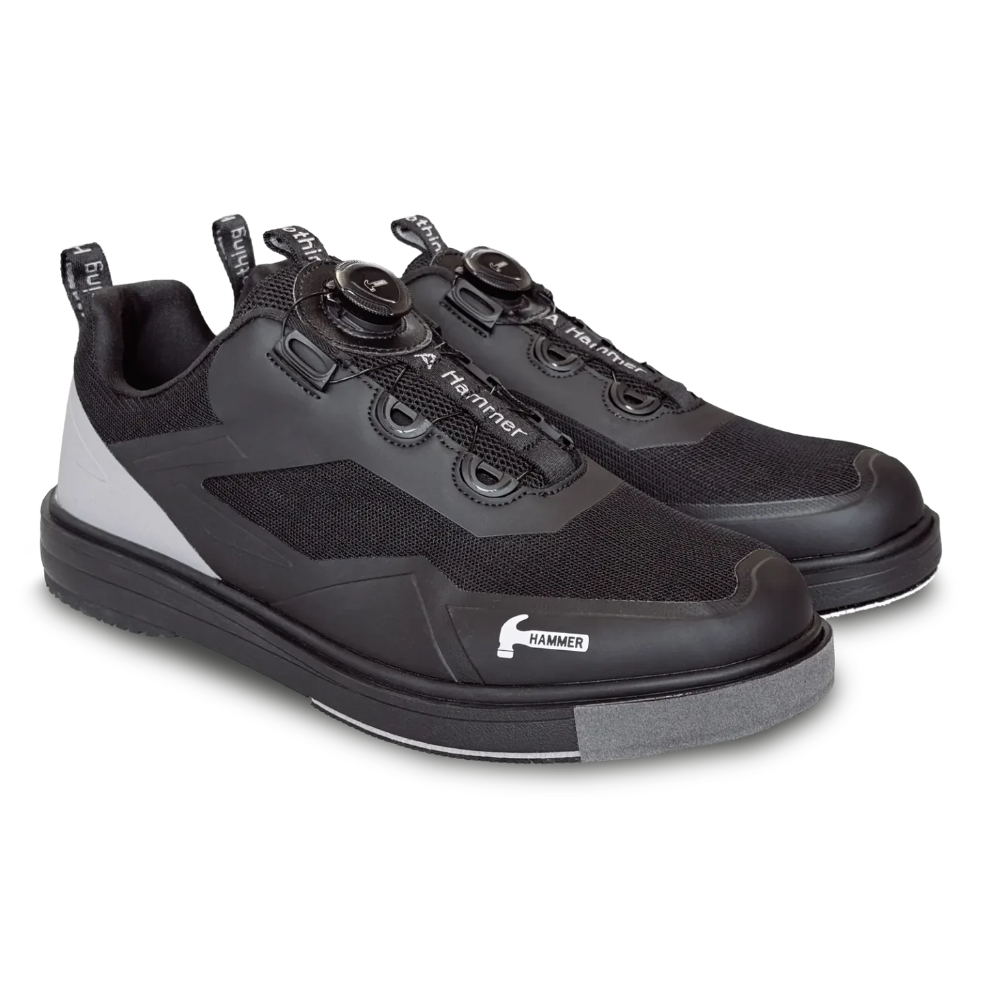 Hammer Vibe Black Grey Right Hand Bowling Shoes