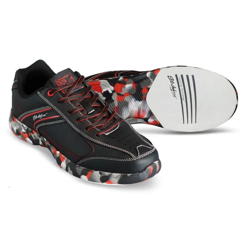 KR Strikeforce Flyer Lite Red Camo Men’s Bowling Shoes