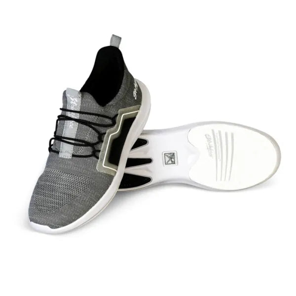 KR Strikeforce Men’s Patriot Grey Black Bowling Shoes