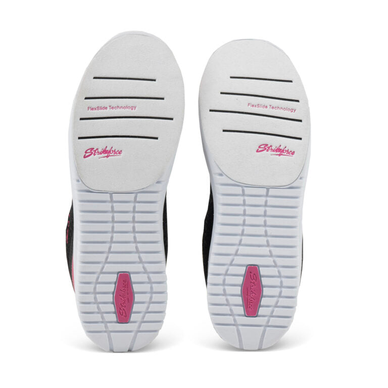 KR Strikeforce Glitz Black/Magenta Women’s Bowling Shoes