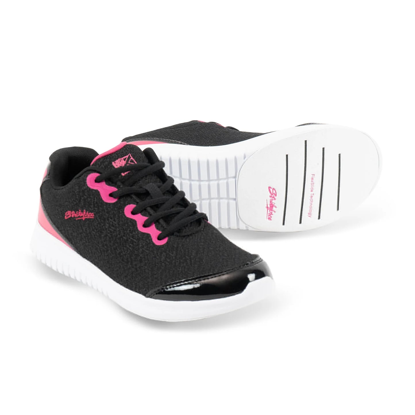 KR Strikeforce Glitz Black/Magenta Women’s Bowling Shoes