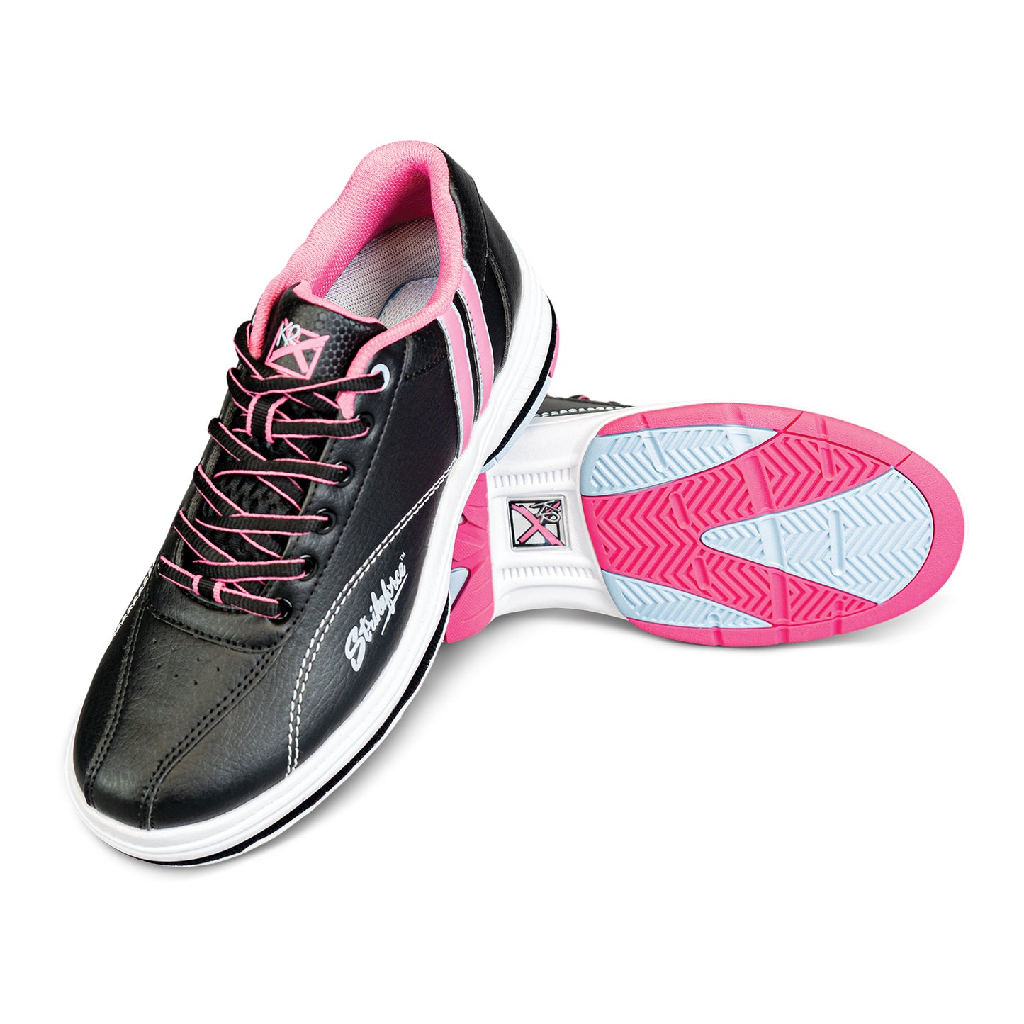 KR Strikeforce Starr Black Pink Blue Right Hand Women’s Bowling Shoes