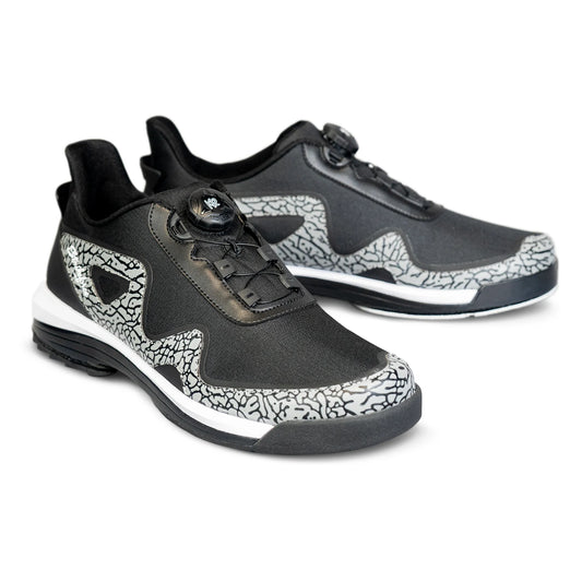 KR Strikeforce TPC Gladiator Right Handed Bowling Shoes Black/Stone