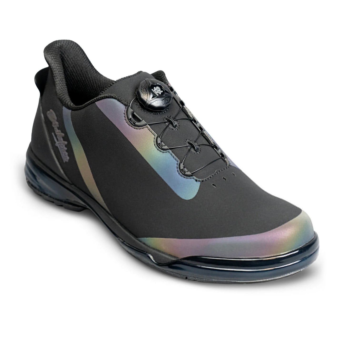 KR TPC Hype Black/Iridescent RH Wide Width Bowling Shoes