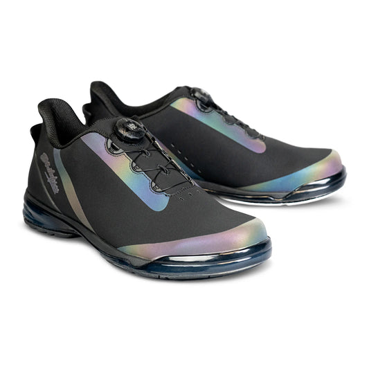 KR TPC Hype Left Handed Bowling Shoes Black/Iridescent