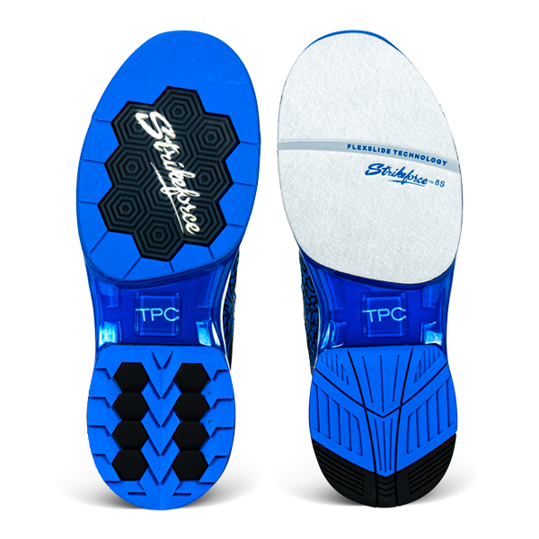 KR TPC Gladiator Men’s Black Blue Right Hand Bowling Shoes
