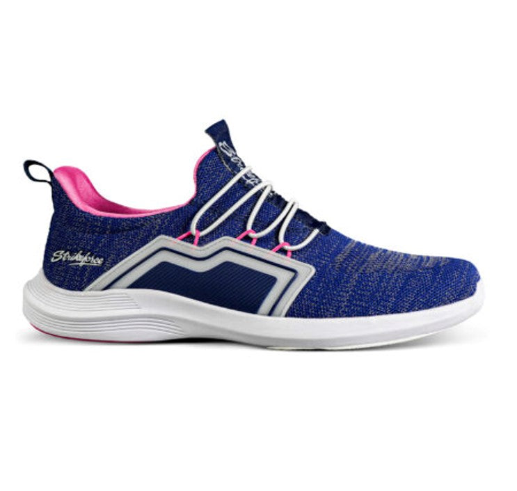 KR Strikeforce Milan Women’s Bowling Shoes Navy/Pink