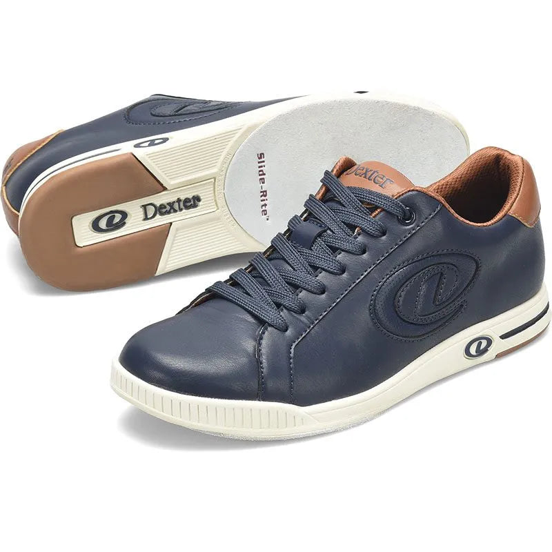 Dexter Nash Navy/Tan Men’s Bowling Shoes
