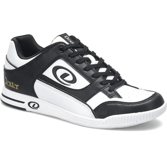 Dexter Royal Black/White Unisex Bowling Shoes