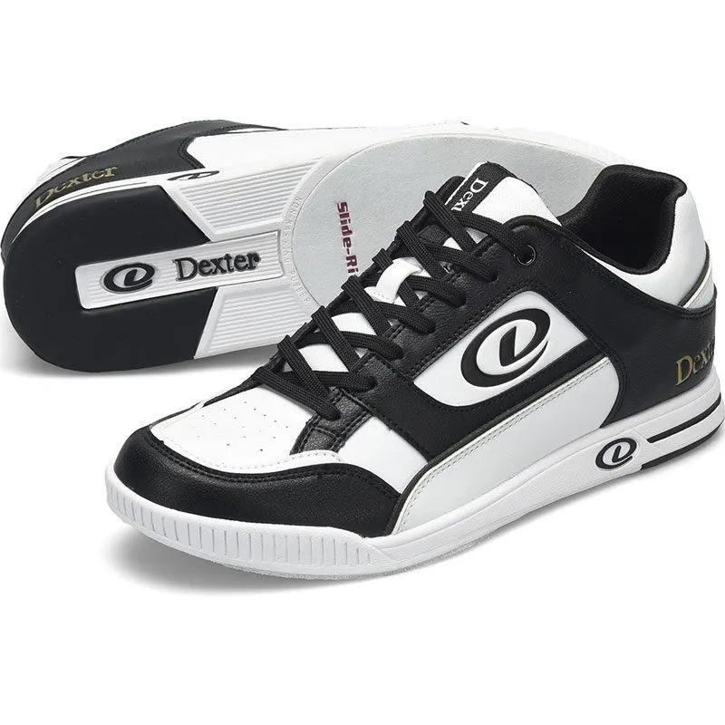 Dexter Royal Black/White Unisex Bowling Shoes