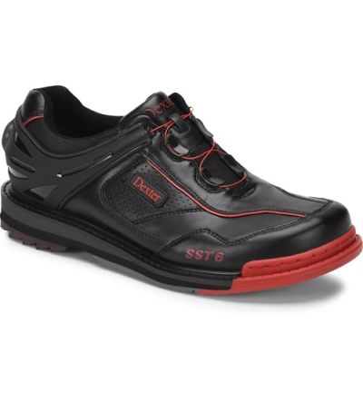 Dexter SST 6 Hybrid BOA Men’s Right Handed Bowling Shoes Black/Red