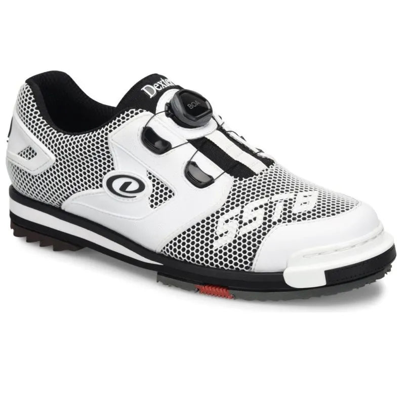 Dexter SST 8 BOA Power Frame White Black Men’s Wide Width Bowling Shoes