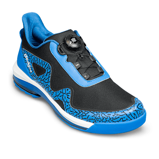 KR TPC Gladiator Men’s Black Blue Right Hand Bowling Shoes