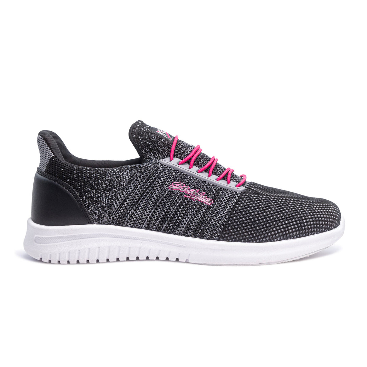 KR Strikeforce Rhythm Dark Grey Pink Women’s Bowling Shoes