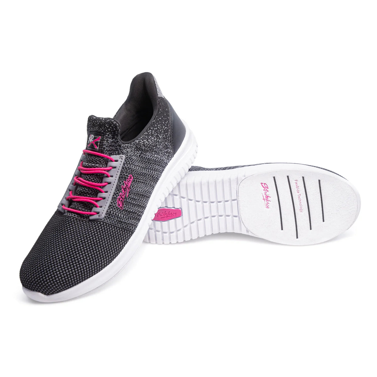 KR Strikeforce Rhythm Dark Grey Pink Women’s Bowling Shoes